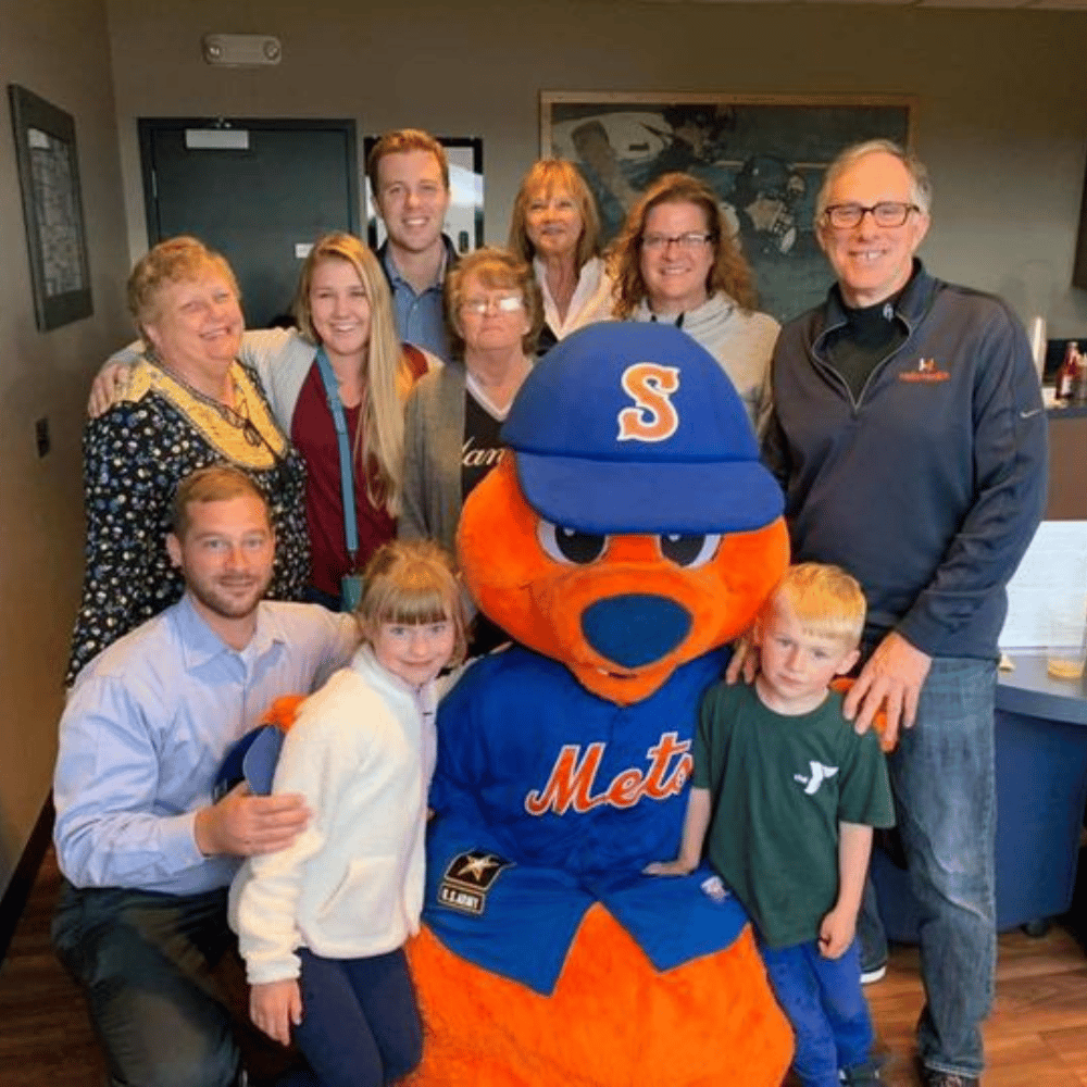 Newman & Lickstein Team at Syracuse Mets game