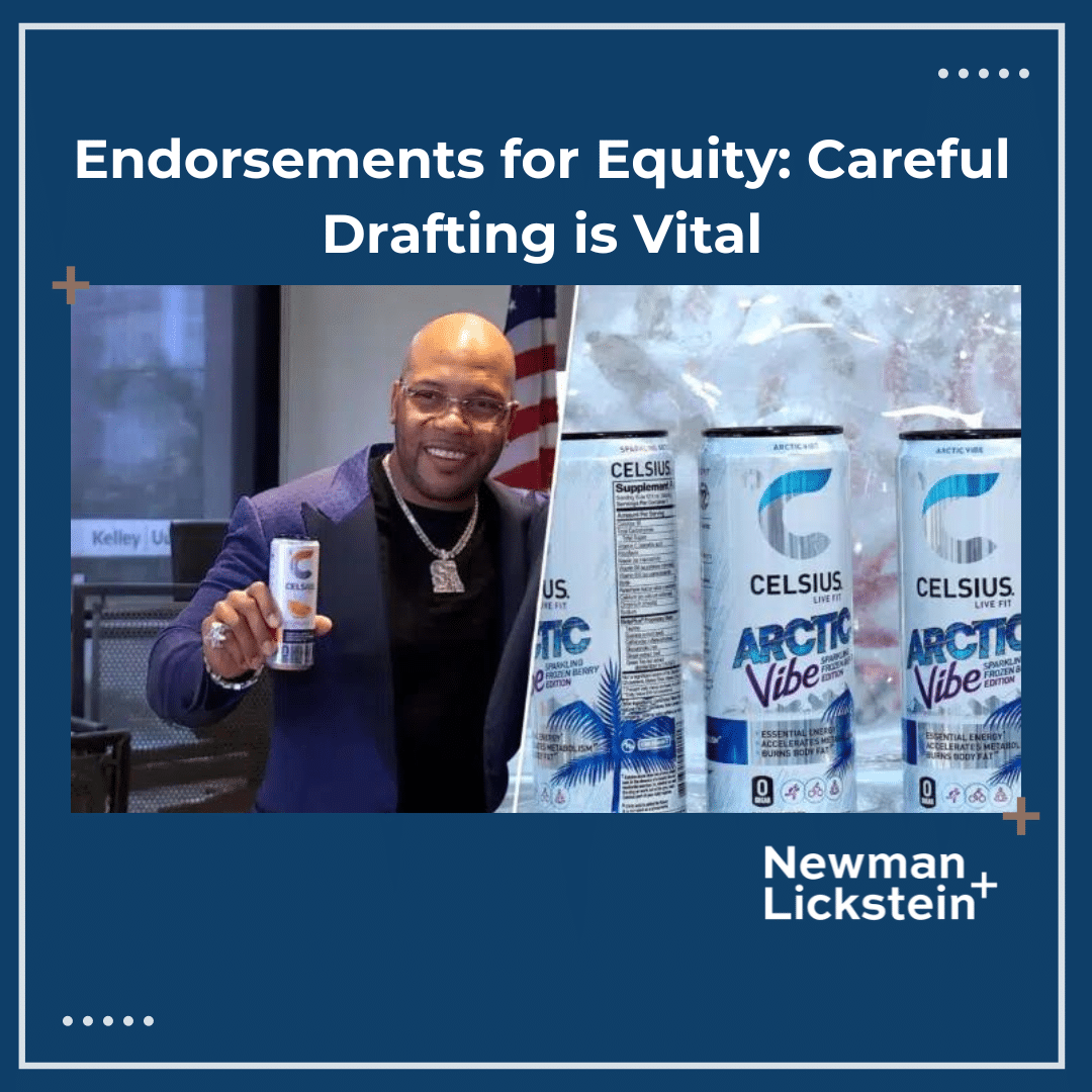 Endorsements for Equity: Careful Drafting is Vital