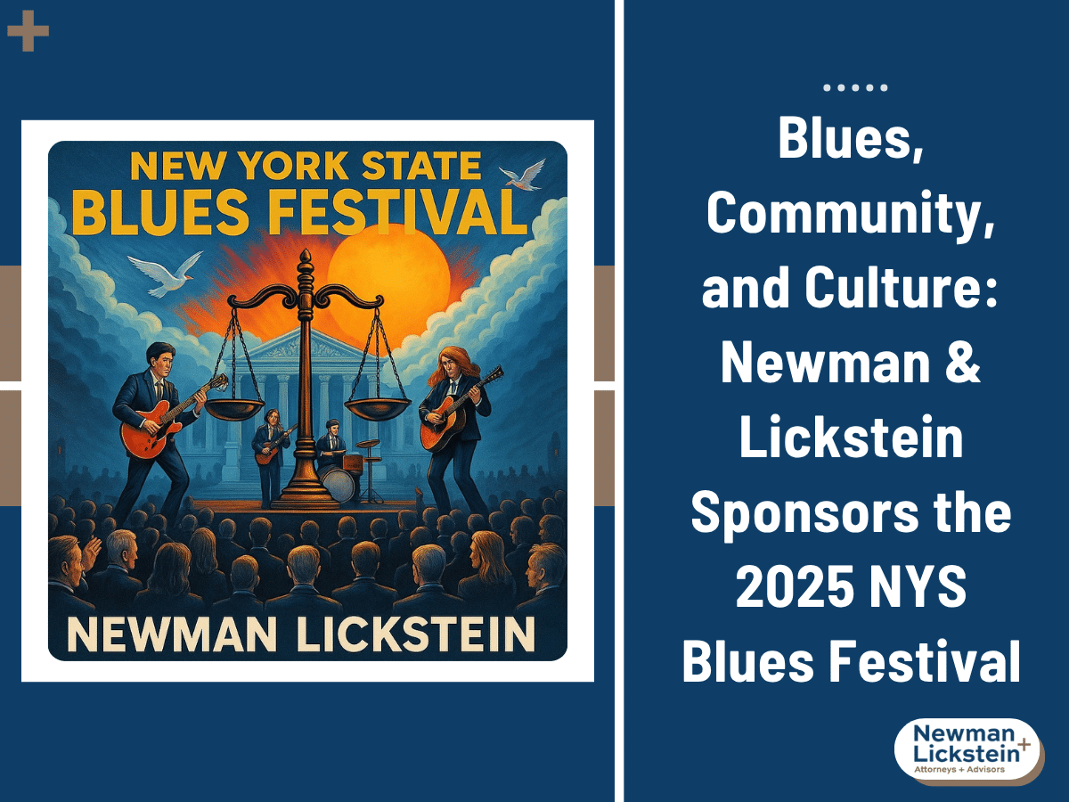 Blues, Community, and Culture: Newman & Lickstein Sponsors the 2025 NYS Blues Festival