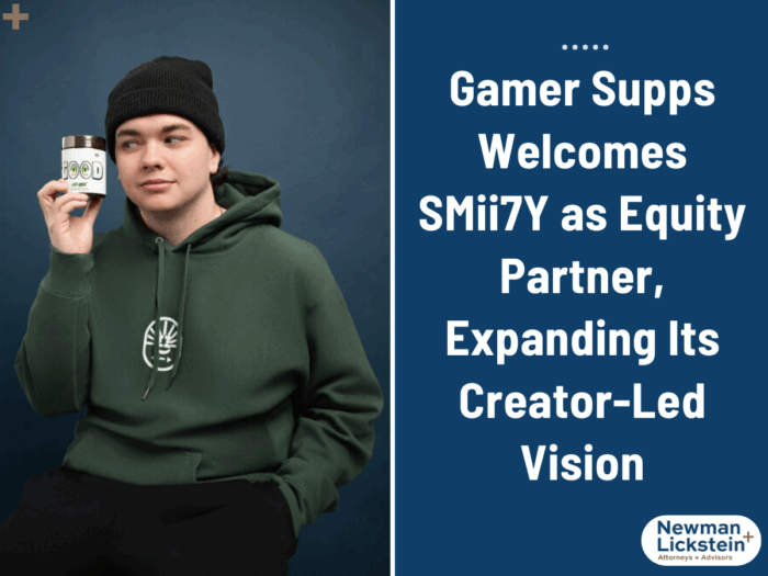 Gamer Supps Welcomes SMii7Y as Equity Partner, Expanding Its Creator-Led Vision