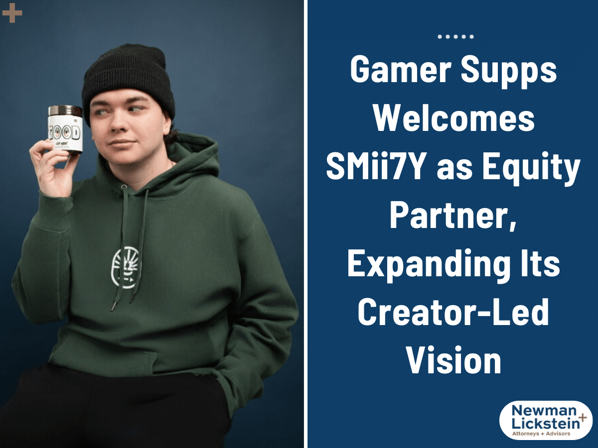 Gamer Supps Welcomes SMii7Y as Equity Partner, Expanding Its Creator-Led Vision