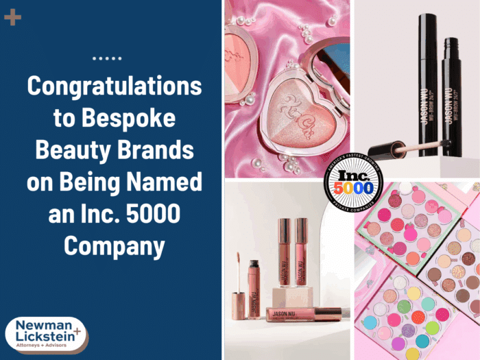 Congratulations to Bespoke Beauty Brands on Being Named an Inc. 5000 Company